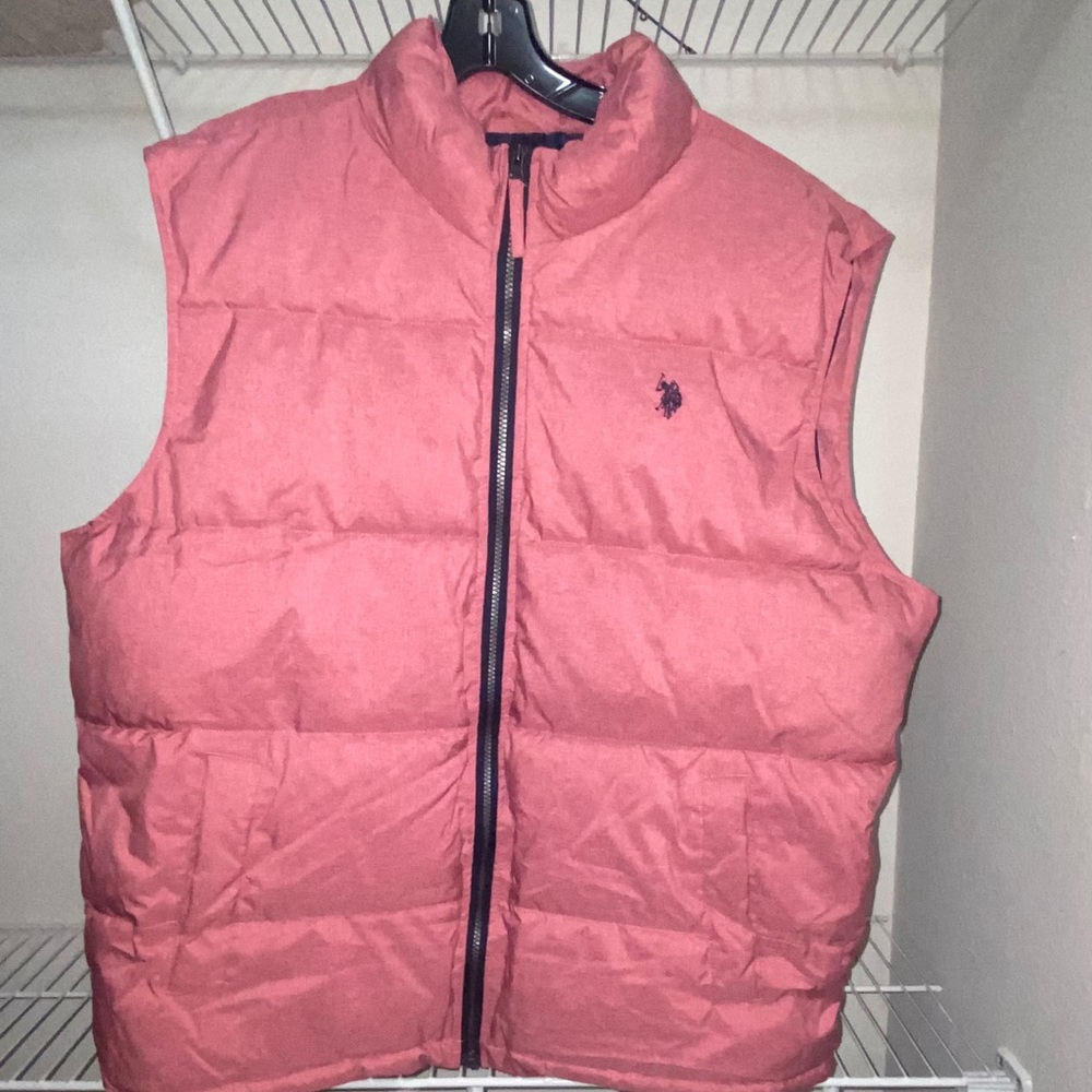 Pink US Polo Assn Vest (Size 2XL)